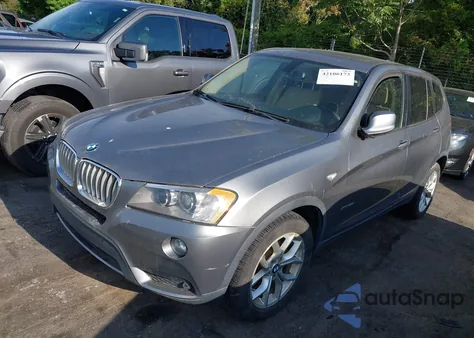 2013 BMW X3 xDrive28I из США, поврежденный, VIN 5UXWX9C55D0D01209